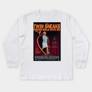 Twin Sneaks Power Walk With ME Kids Long Sleeve T-Shirt